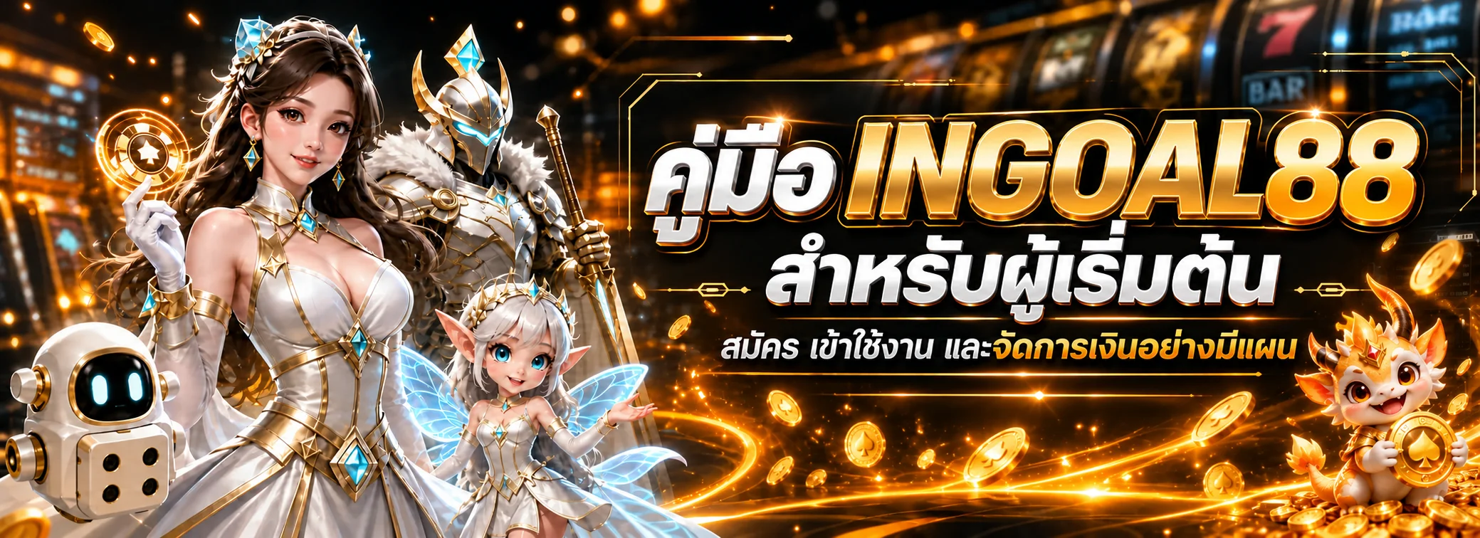 INGOAL88 คู่มือผู้เริ่มต้น สมัคร ฝากถอน และใช้งาน